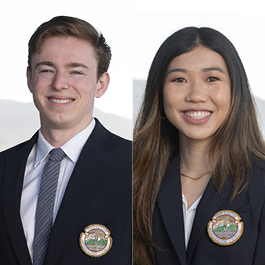 PAC ambassadors Ian and Nicole