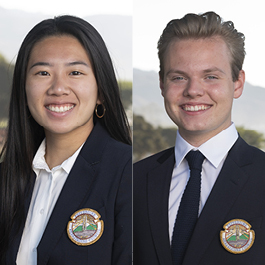 PAC ambassadors Caroline and Dawson