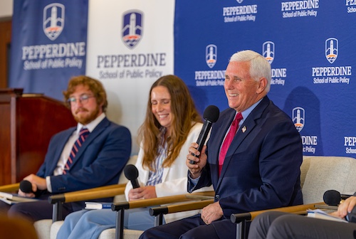 Pence visit