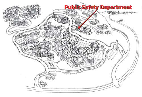 Public Safety campus map - Pepperdine University