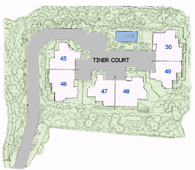 Tiner Court map - Pepperdine University