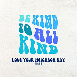Poster that says "Be Kind to All"