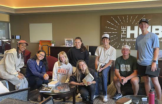 participants at Bible Study in the light house