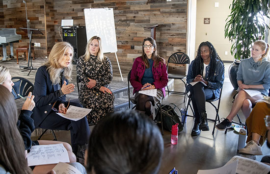 participants at the relationship series workshop at the light house