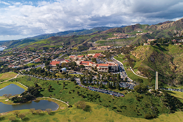 Pepperdine University vista shot