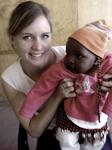 Bethany Rogers in Kenya - Pepperdine University