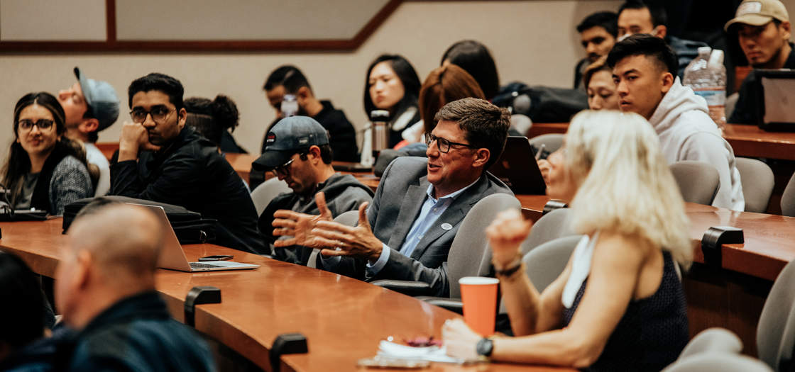 Pepperdine students in a seminar